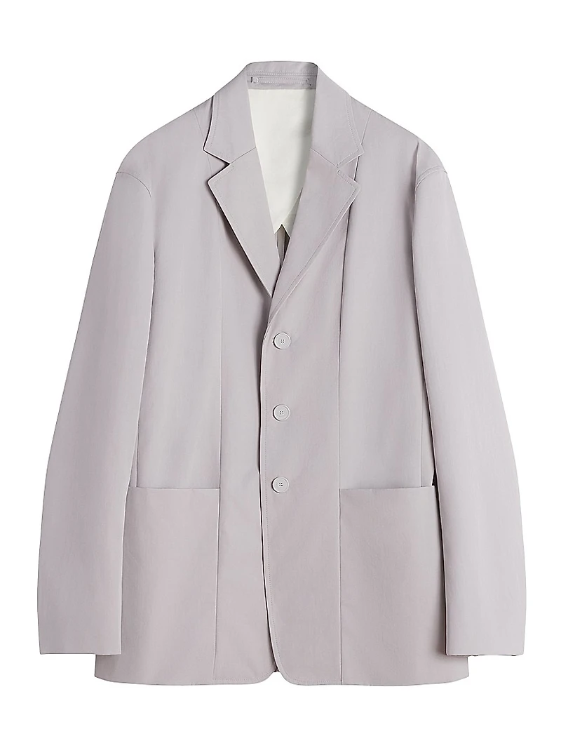 Straight Fit Cotton Jacket