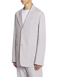 Straight Fit Cotton Jacket
