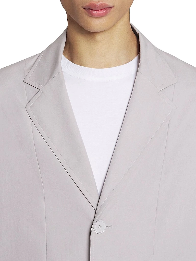 Straight Fit Cotton Jacket