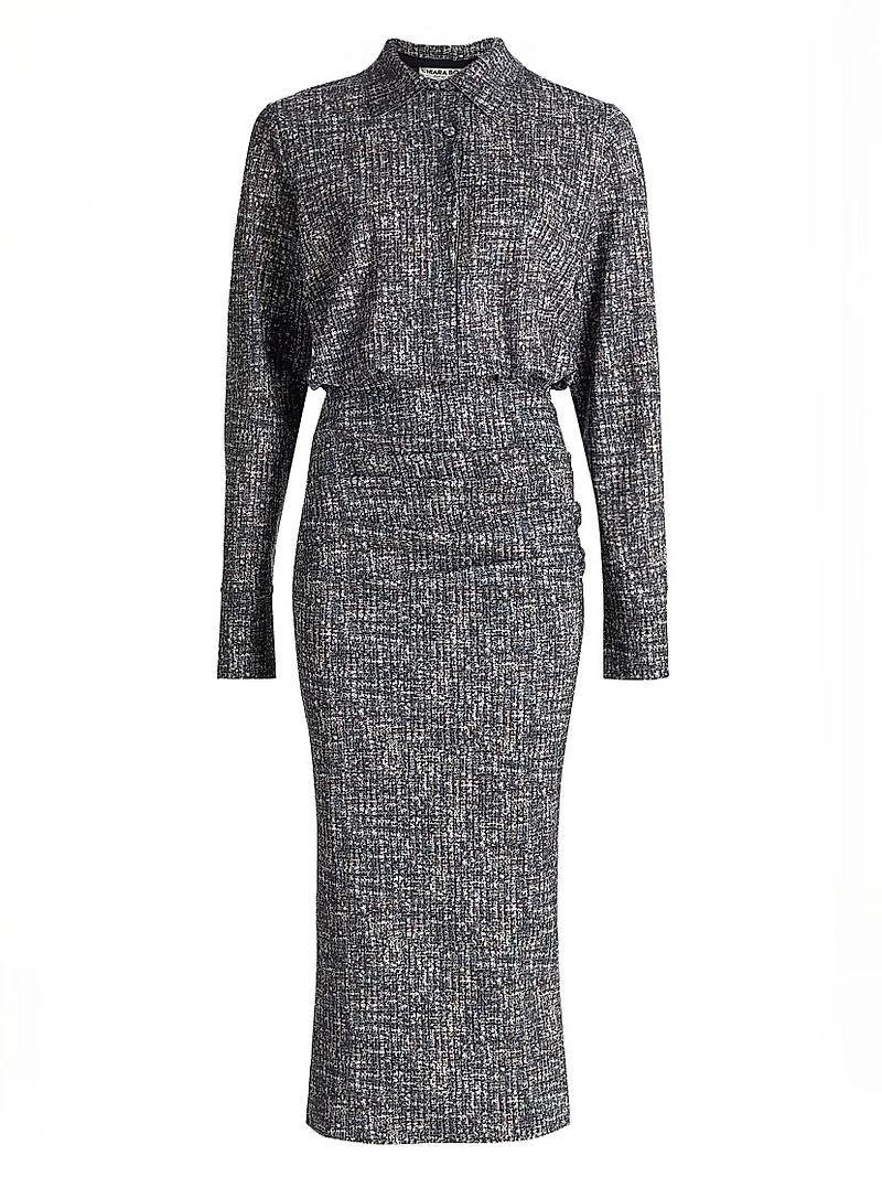 Azora Jersey Midi-Shirtdress