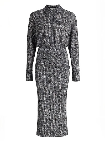 Azora Jersey Midi-Shirtdress