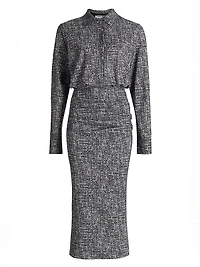 Azora Jersey Midi-Shirtdress