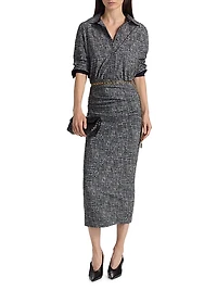 Azora Jersey Midi-Shirtdress
