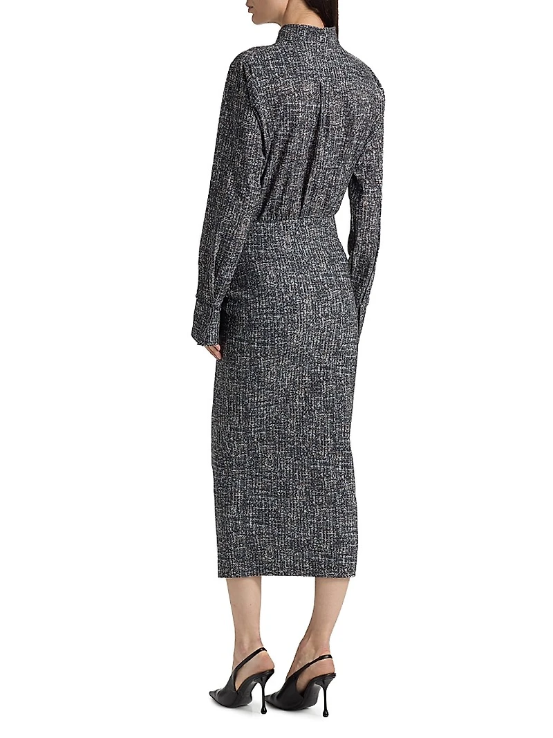 Azora Jersey Midi-Shirtdress