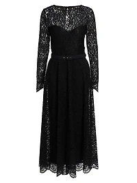 Ginogi Lace Midi-Dress