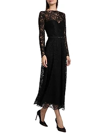 Ginogi Lace Midi-Dress