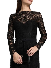 Ginogi Lace Midi-Dress