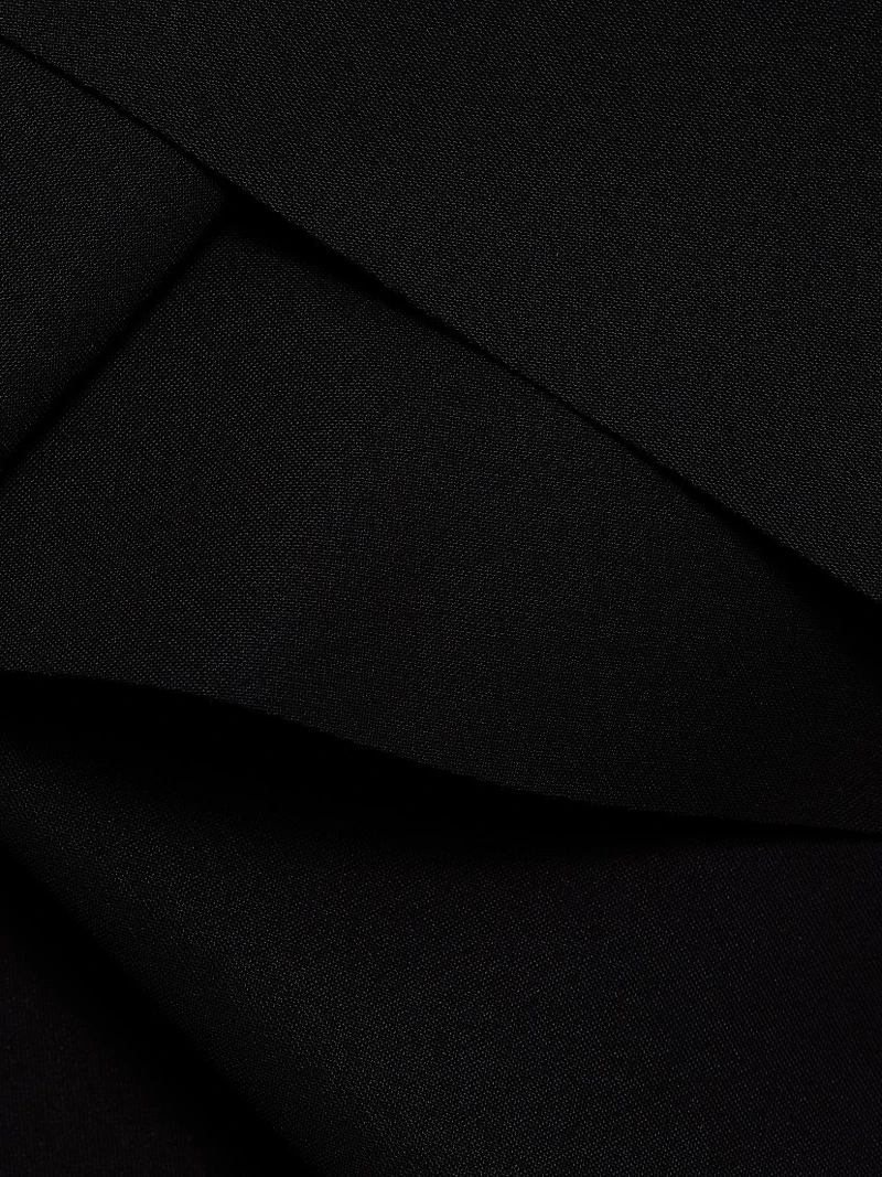 Thadira Jersey V-Neck Gown