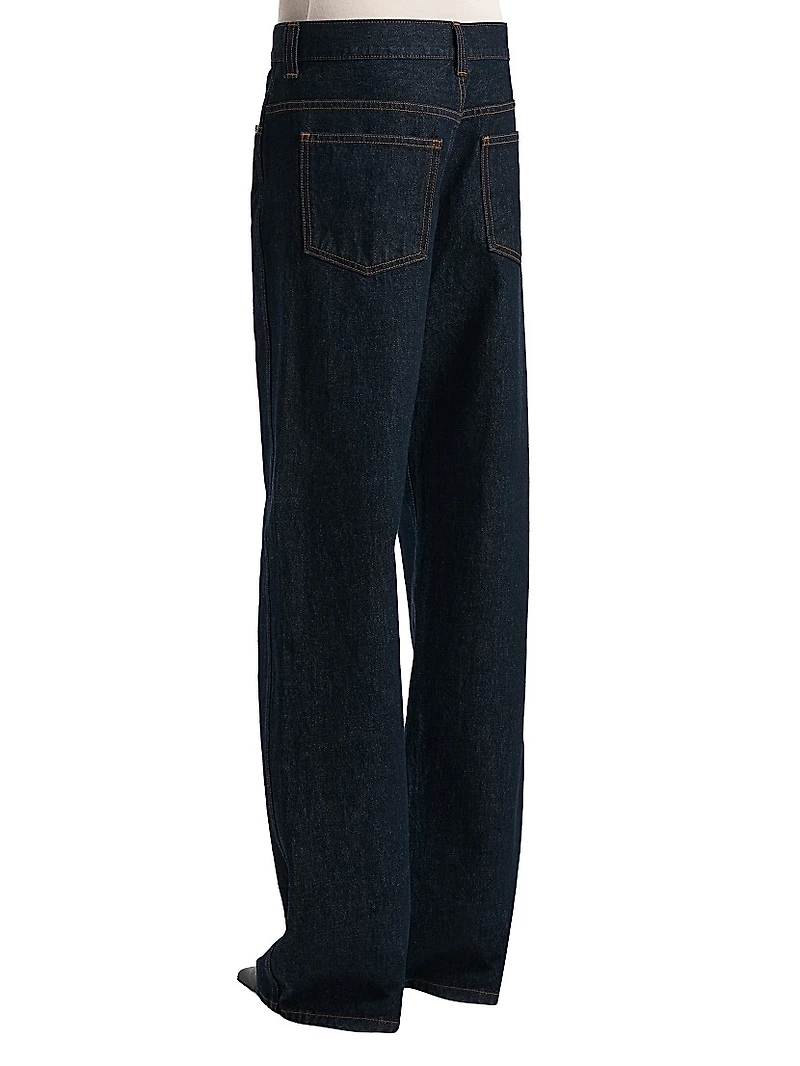 Bonnie Mid-Rise Wide-Leg Jeans
