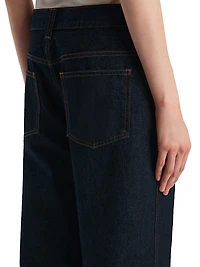 Bonnie Mid-Rise Wide-Leg Jeans