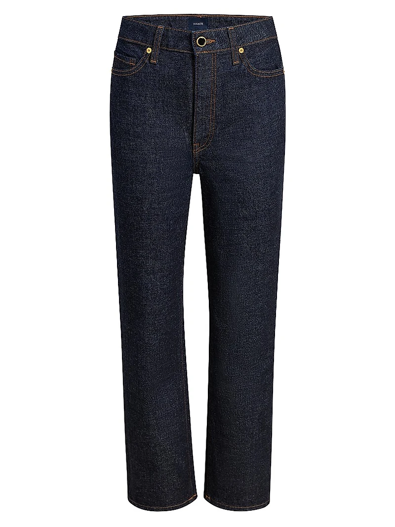Abigail Straight-Leg Ankle Crop Jeans