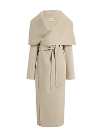Levitt Cashmere Tie-Waist Coat