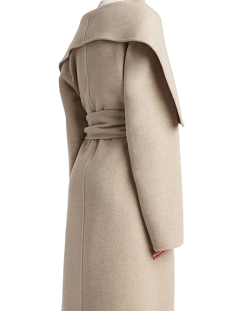 Levitt Cashmere Tie-Waist Coat