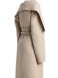 Levitt Cashmere Tie-Waist Coat