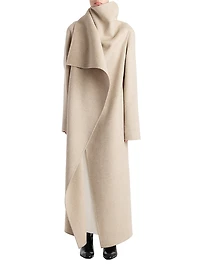 Levitt Cashmere Tie-Waist Coat