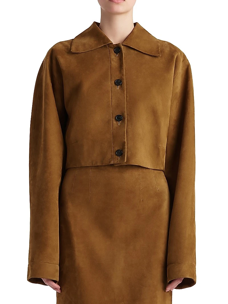 Sue Suede Crop Jacket
