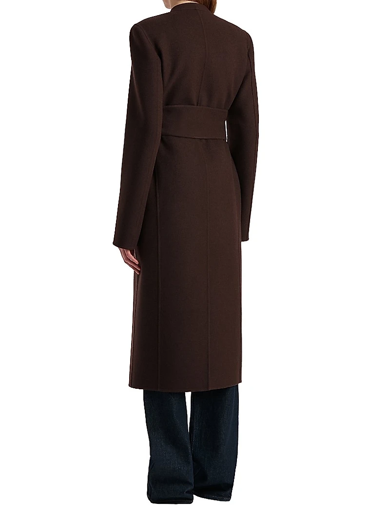 Jelson Wool Tie-Waist Coat