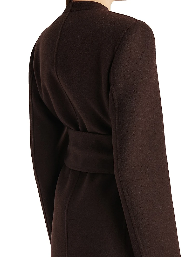 Jelson Wool Tie-Waist Coat