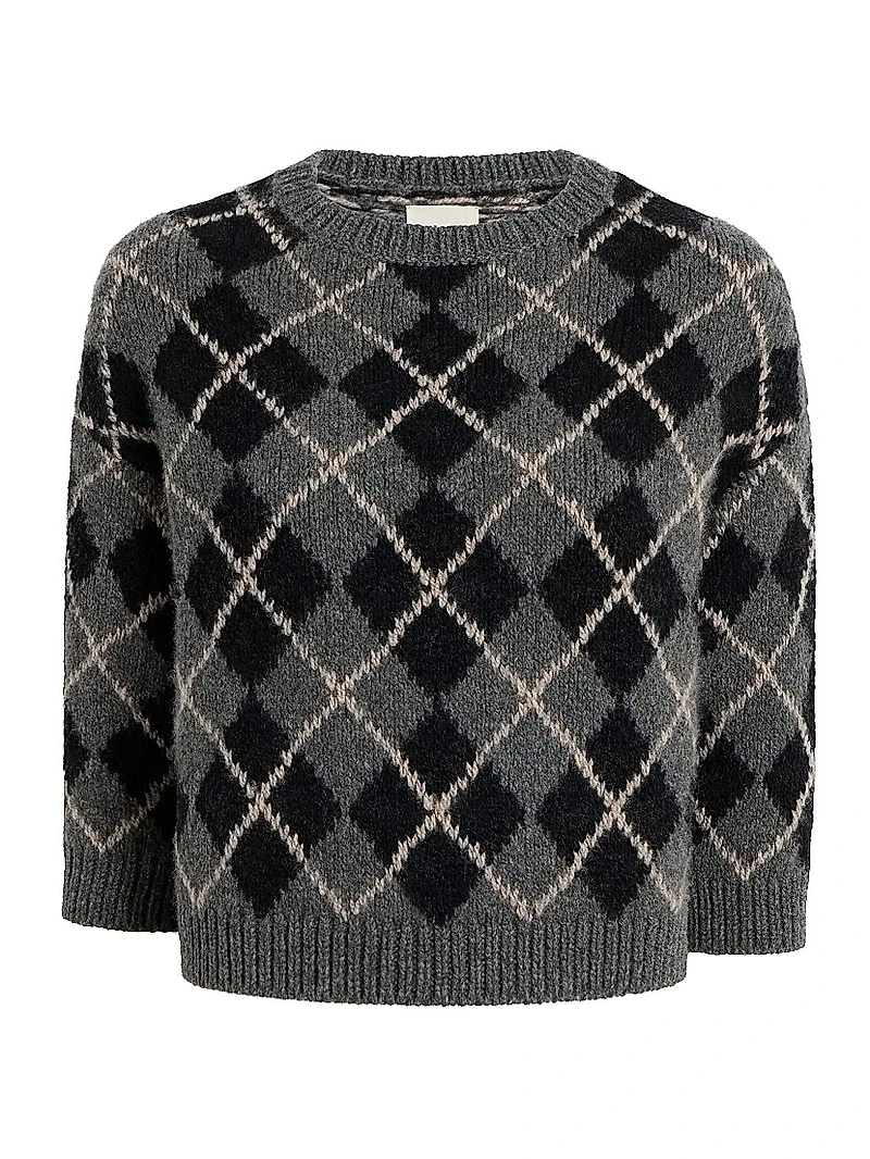 Colt Argyle Cashmere Sweater