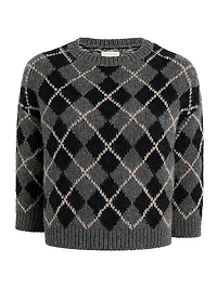 Colt Argyle Cashmere Sweater