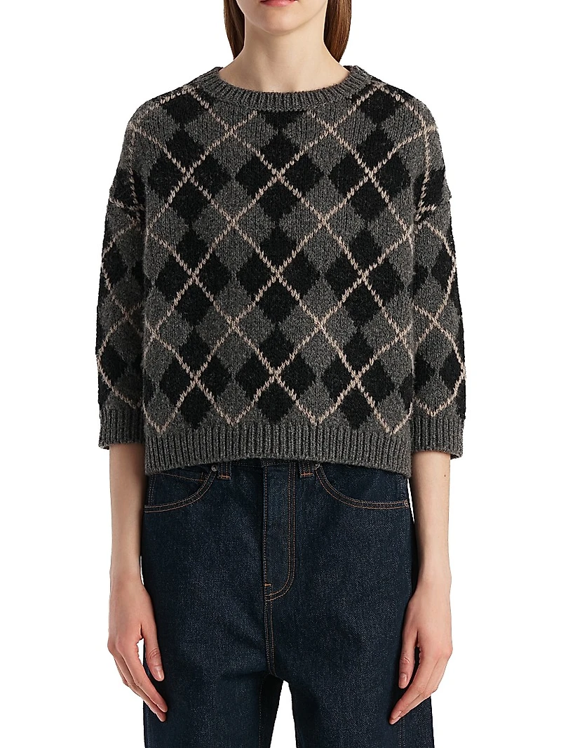 Colt Argyle Cashmere Sweater