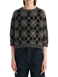 Colt Argyle Cashmere Sweater