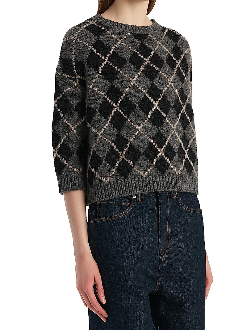 Colt Argyle Cashmere Sweater