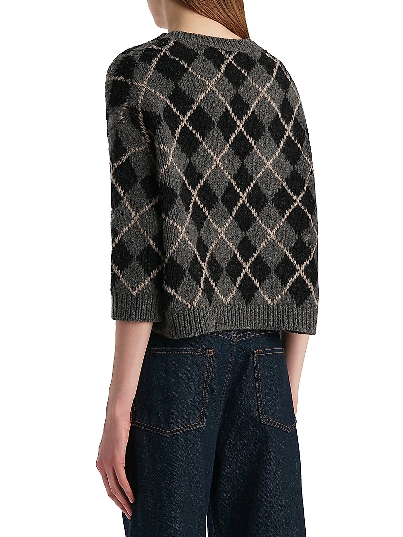 Colt Argyle Cashmere Sweater
