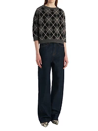 Colt Argyle Cashmere Sweater