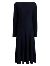Ruth Virgin Wool Maxi Dress