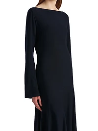Ruth Virgin Wool Maxi Dress