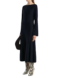 Ruth Virgin Wool Maxi Dress