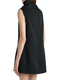 Daria Turtleneck Sleeveless Minidress
