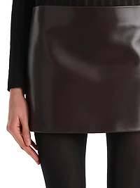 Jett Leather Miniskirt