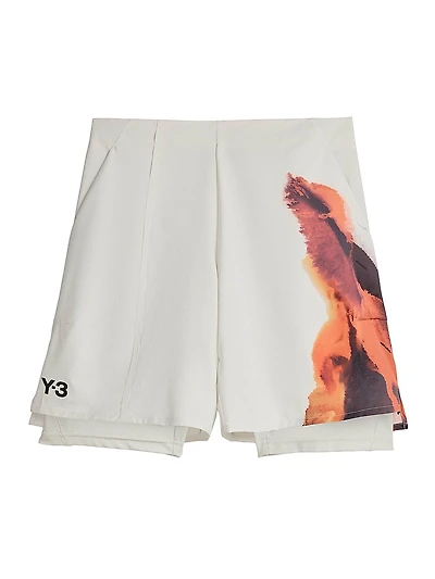 Y-3 2-Piece Tennis Shorts & Tights