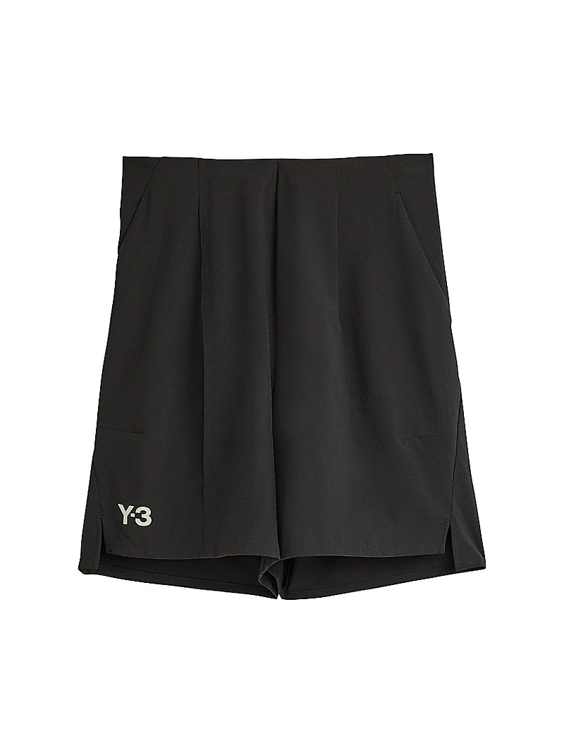 Y-3 Ergo Pleated Tennis Shorts