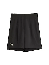 Y-3 Ergo Pleated Tennis Shorts