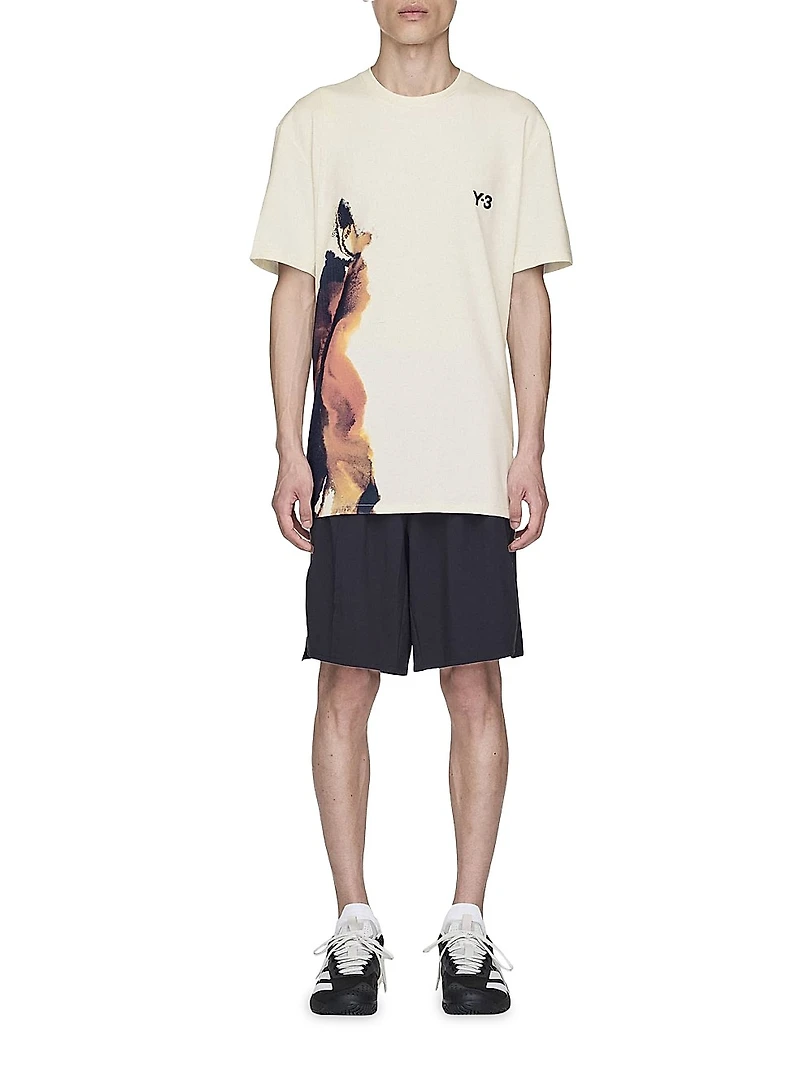 Y-3 Ergo Pleated Tennis Shorts