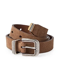Reversed Leather Belt