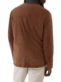 Suede Field Jacket with Thermore Padding