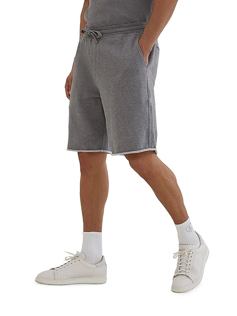 Cotton Smooth French Terry Bermuda Shorts