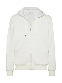 Cashmere Blend French Terry Double Cloth Sweatshirt