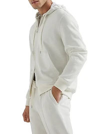 Cashmere Blend French Terry Double Cloth Sweatshirt