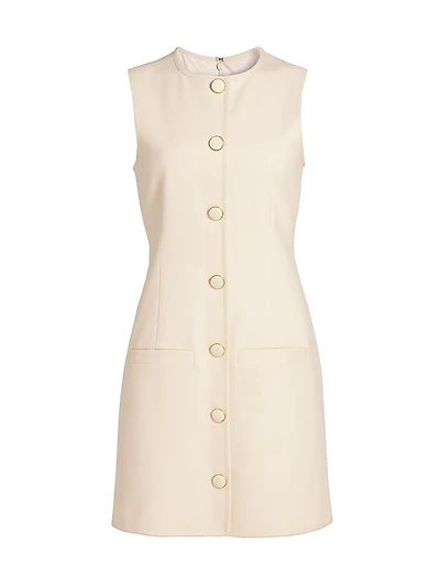 Whistler Stretch-Cotton Shift Dress