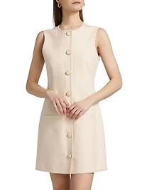 Whistler Stretch-Cotton Shift Dress