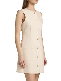 Whistler Stretch-Cotton Shift Dress