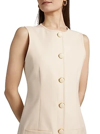 Whistler Stretch-Cotton Shift Dress