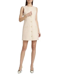 Whistler Stretch-Cotton Shift Dress