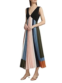 Nelly Colorblock Midi-Dress