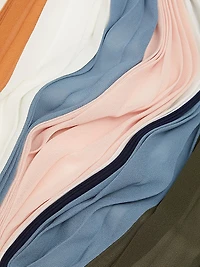 Nelly Colorblock Midi-Dress